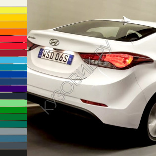 Бампер задний в цвет кузова Hyundai Elantra MD (2013-2016) рестайлинг