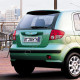 Бампер задний в цвет кузова Hyundai Getz (2002-2005) дорестайлинг