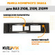 Рамка номерного знака ВАЗ 2108, 2109, 21099 черная KUZOVIK