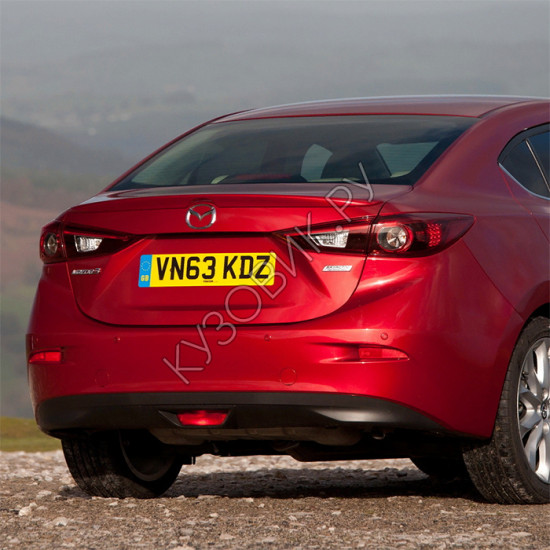 Задний бампер в цвет кузова Mazda 3 BM (2013-) седан