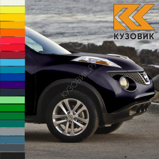 Крыло переднее правое в цвет кузова Nissan Juke (2010-2014) без отверстия под повторитель