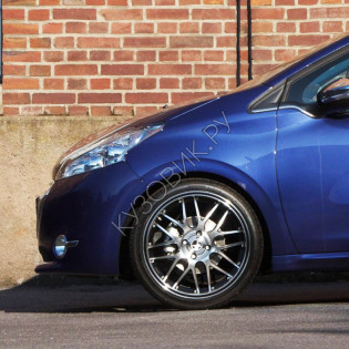 Крыло переднее левое в цвет кузова Peugeot 208 (2012-)